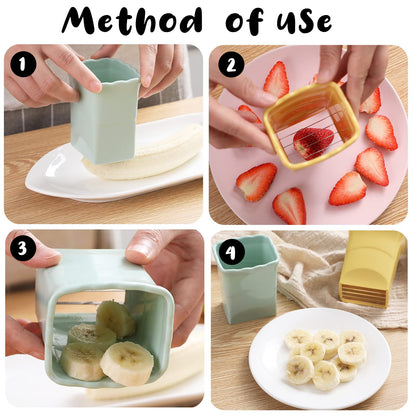 Taza rebanadora de frutas