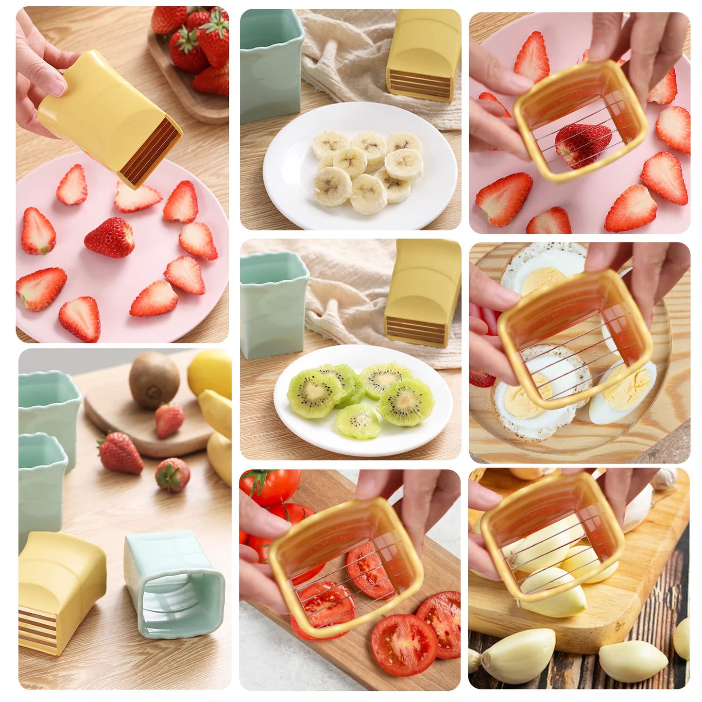 Taza rebanadora de frutas