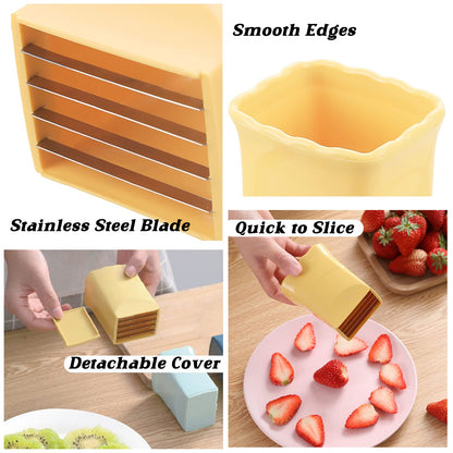 Taza rebanadora de frutas