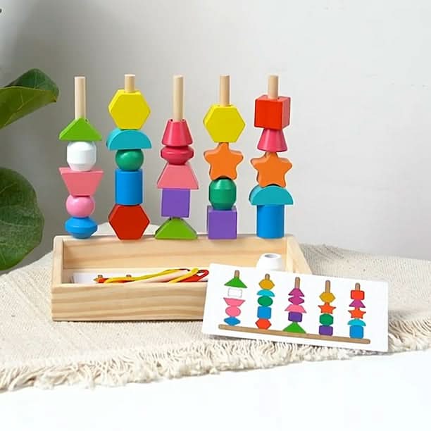 Juguete Aprendizaje Preescolar Cuentas Juegos Secuenciación WDOplteas