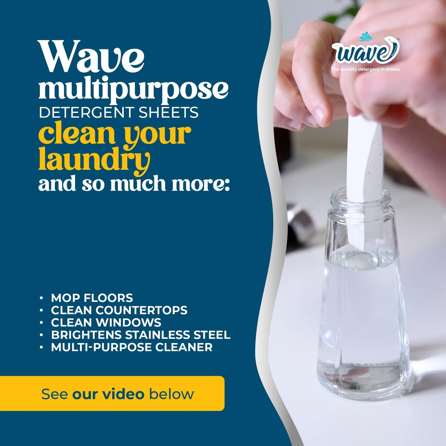 Hojas de detergente para ropa