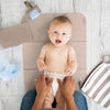 Ubbi On-The-Go - Tapete para cambiar pañales para bebé, suave y cómodo