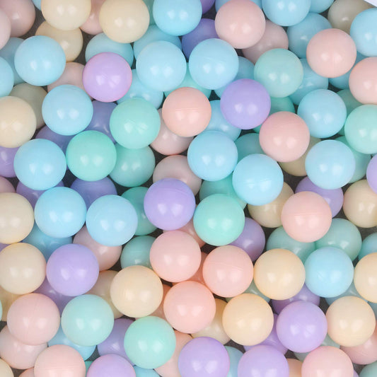 TRENDBOX 5 - Bolas tipo macarrón de colores variados