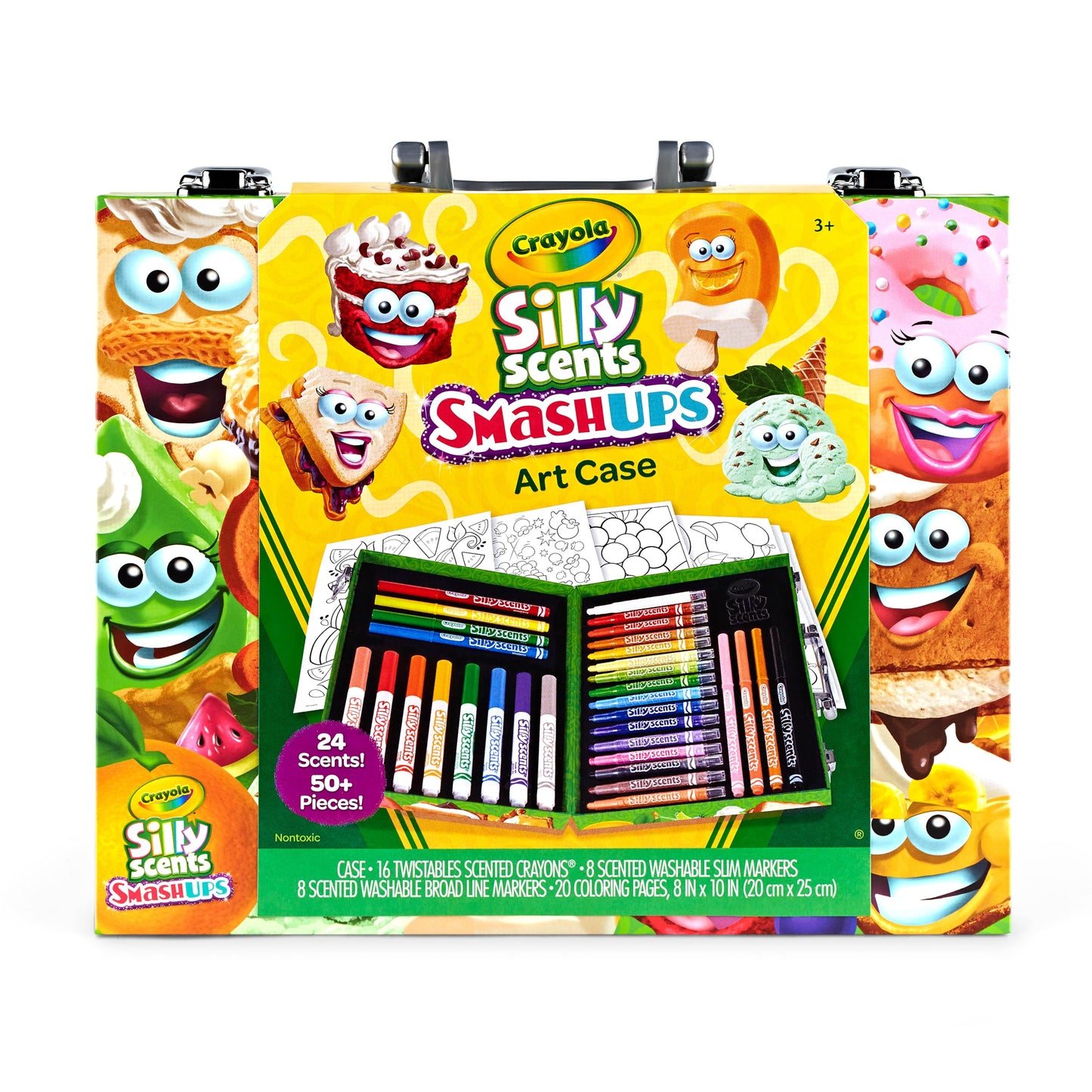 Crayola Silly Scents - Mini estuche de arte inspirador