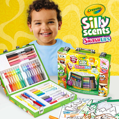 Crayola Silly Scents - Mini estuche de arte inspirador