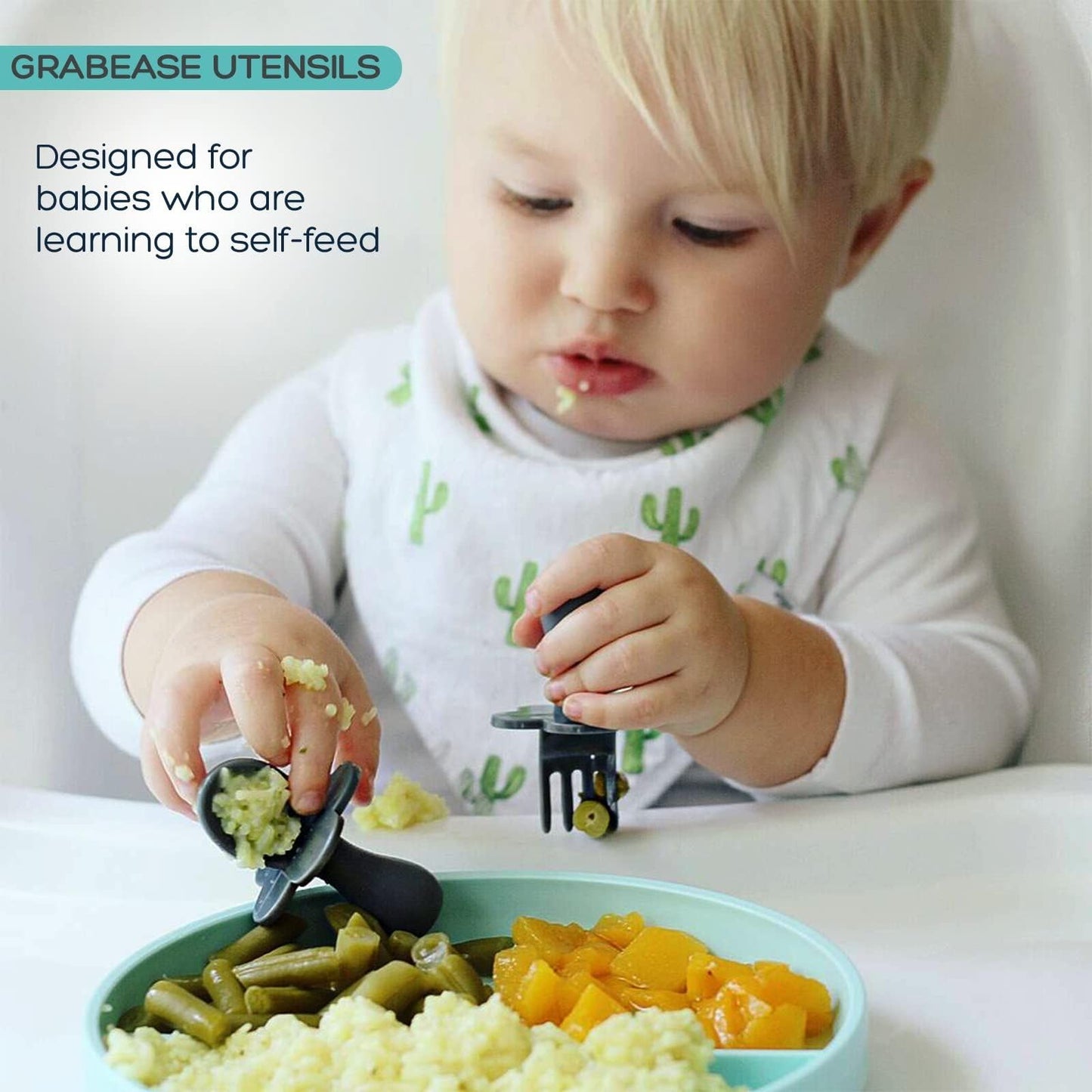 Grabease Utensilios para bebés