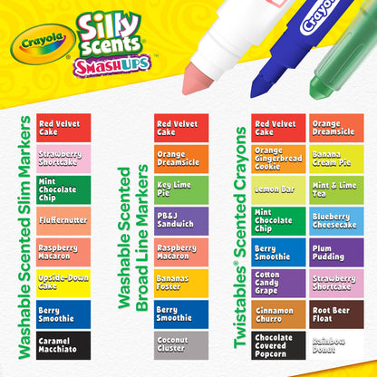 Crayola Silly Scents - Mini estuche de arte inspirador