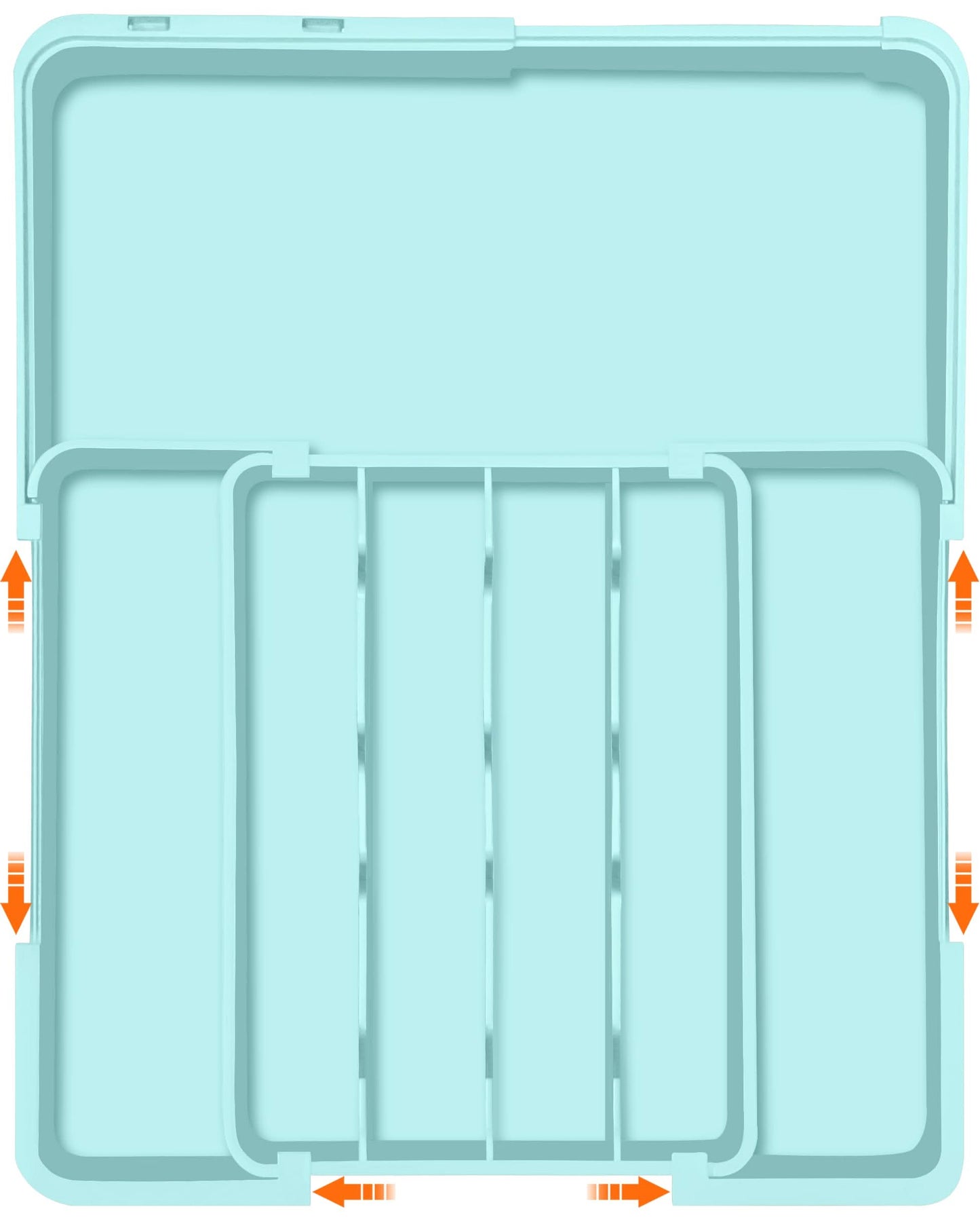 Organizador de cajones ajustable