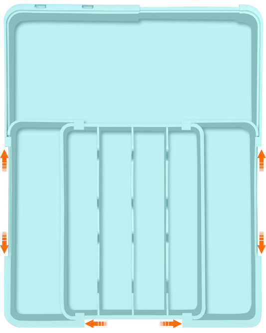 Organizador de cajones ajustable