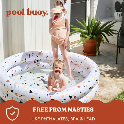 Pool Buoy Piscina inflable redonda con bolsa de almacenamiento