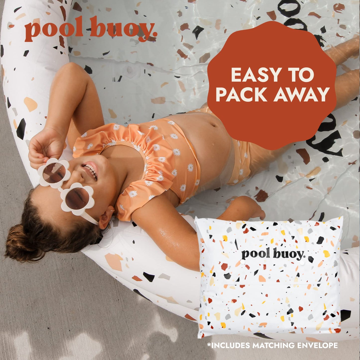 Pool Buoy Piscina inflable redonda con bolsa de almacenamiento