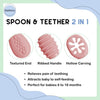 Paquete de 3 cucharas de silicona para bebés