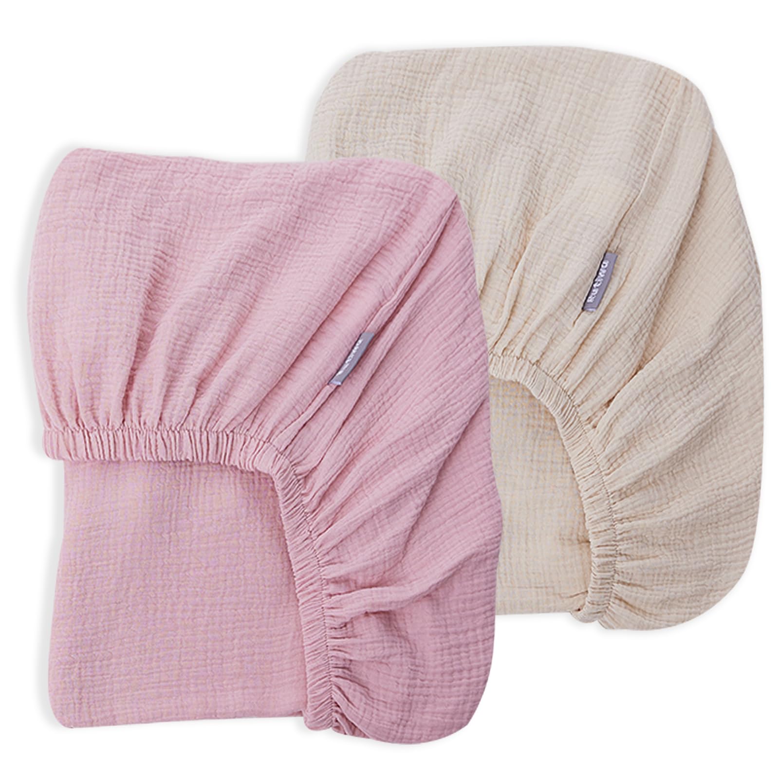 Rutina- Juego de 2 sábanas de muselina para cuna