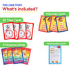 THE FIDGET GAME Palabras de vista – Tarjetas de lectura y juguetes para ansiedad pop para niños de preescolar