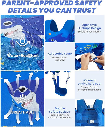 Chaleco flotador Gogokids de 11-15kg