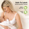 Keababies paquete de 14 almohadillas de lactancia Comfy Lite (blanco suave)