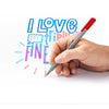 STAEDTLER 334 BK10TA Triplus Fineliner - Bolígrafo superfino, 0.012 in de ancho de línea