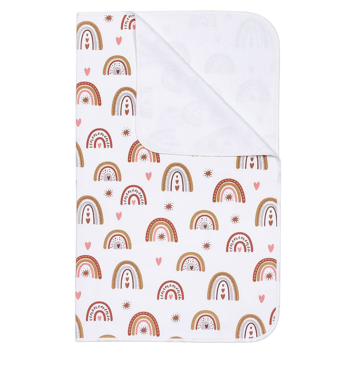 Almohadilla para cama de bebé, impermeable, lavable, reutilizable, de 31 x 40 pulgadas