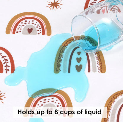 Almohadilla para cama de bebé, impermeable, lavable, reutilizable, de 31 x 40 pulgadas