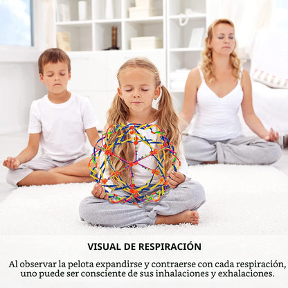 4E's Novelty Bola expandible, esfera sensorial de plástico