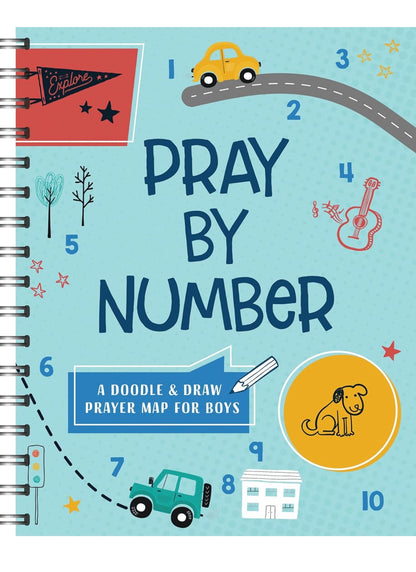 Un mapa de oración para dibujar y dibujar para niños