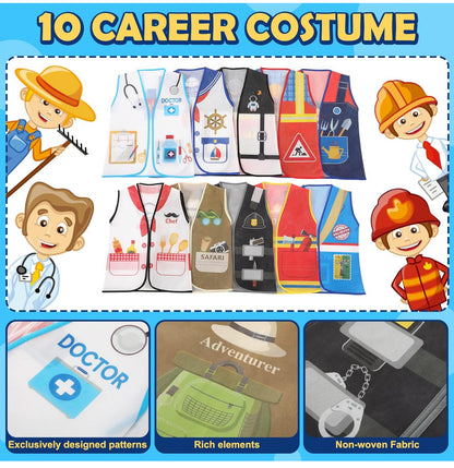 Geyoga 10 piezas de disfraz de ayudante de la comunidad