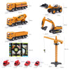 Skirtoy set de juego de vehículos de construcción para niños
