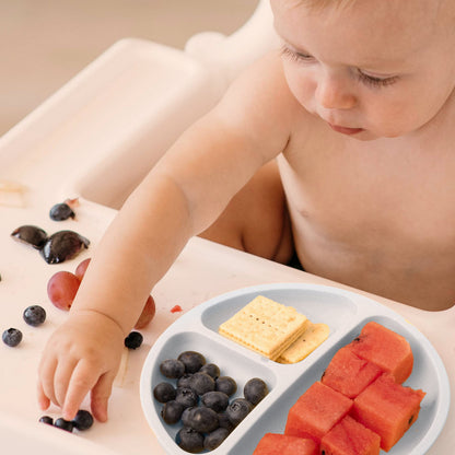Platos con ventosa Mia Li para bebés – Juego de 3 platos para niños pequeños con ventosa