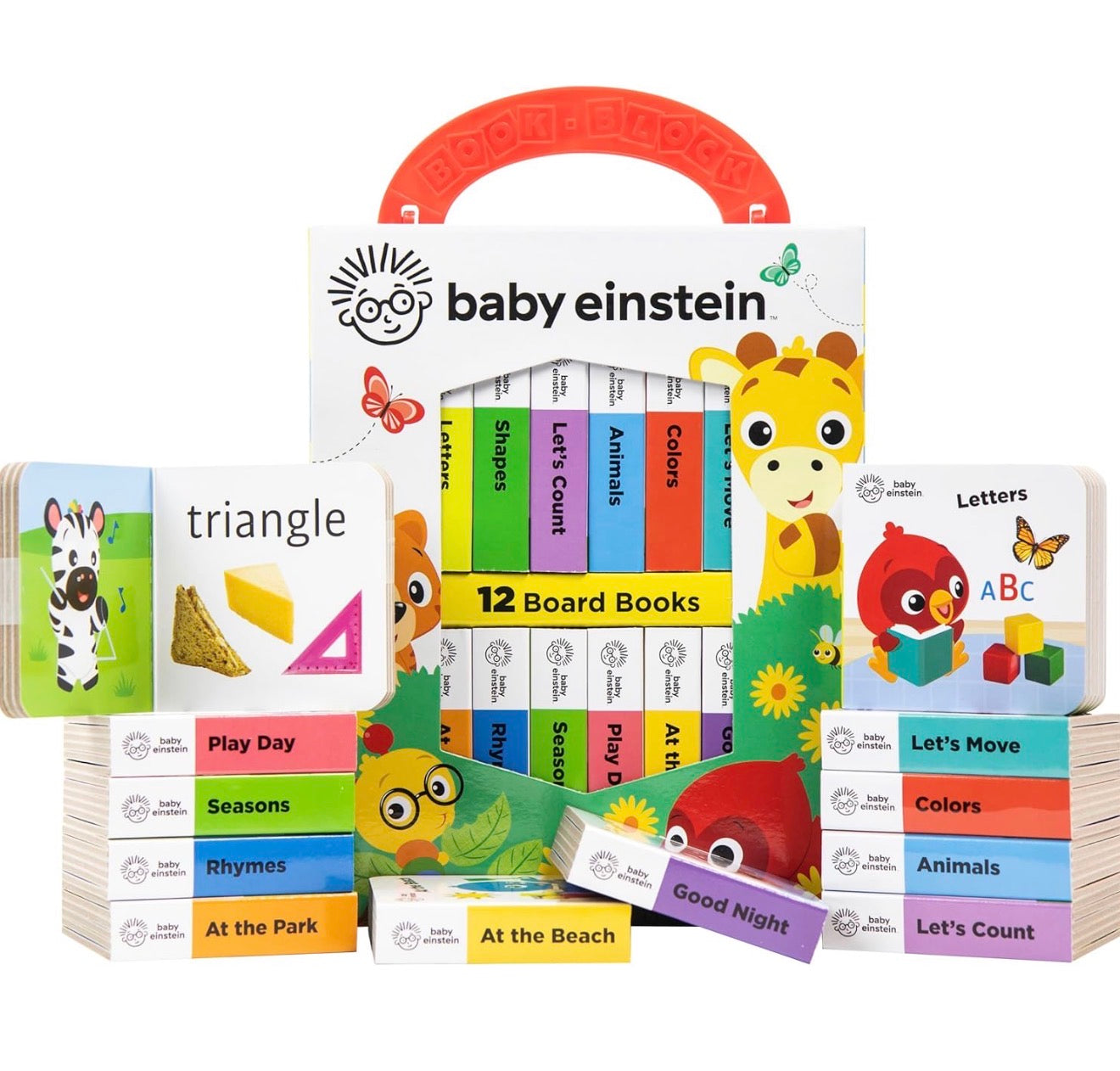 Baby Einstein: 12 libros de cartón