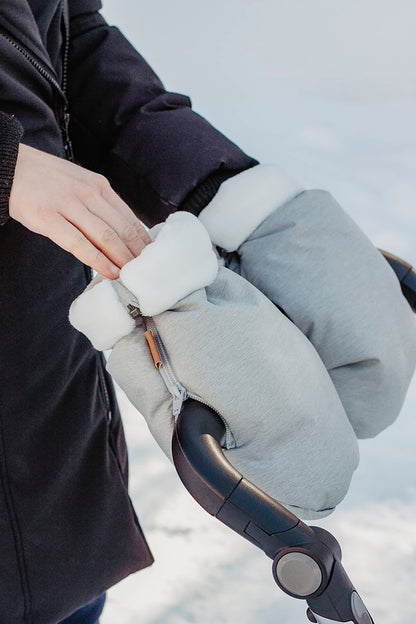 BEABA Guantes universales impermeables con forro polar para cochecito