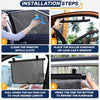 EcoNour Parasol para ventana lateral de automóvil