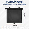 EcoNour Parasol para ventana lateral de automóvil