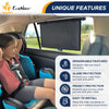 EcoNour Parasol para ventana lateral de automóvil