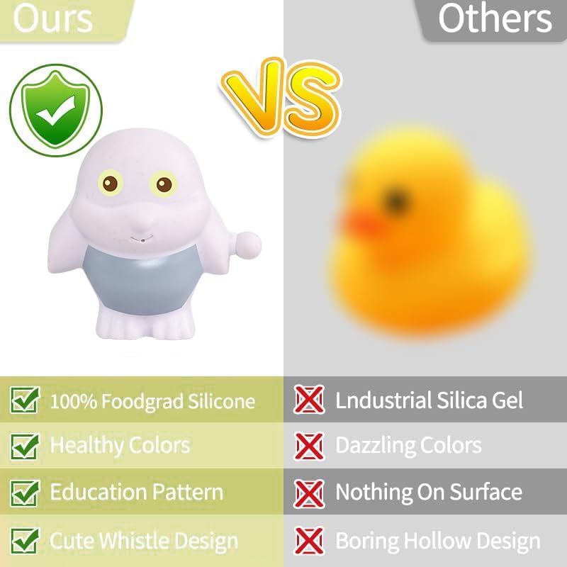 Juguetes de baño, paquete de 9