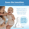 Dr. Brown’s Natural Flow® Anti-Colic Options+™ Narrow Baby Bottles 8 oz/250 mL