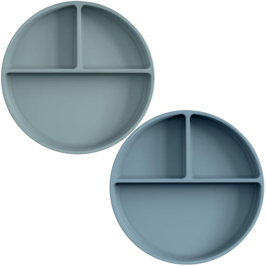 Platos de succión Moonkie para bebé | 100 % silicona sin BPA