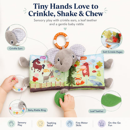 Libros de elefante para bebés de 0 a 6 meses