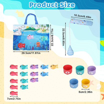 Juego de pesca magnético SNOWIE SOFT®
