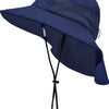 Sombrero para el sol para bebé, verano, UPF 50+, 6-24 meses, azul
