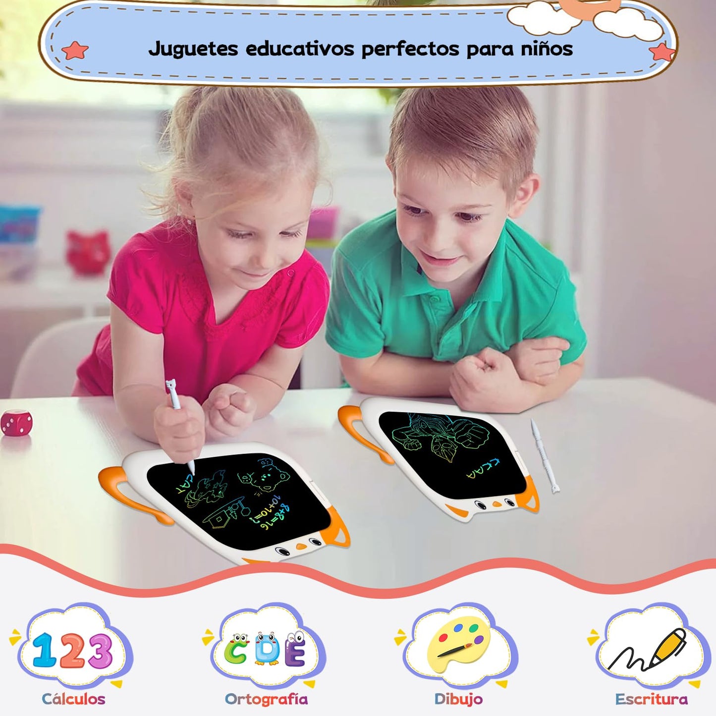 JOEAIS Tableta de escritura LCD de 10 pulgadas