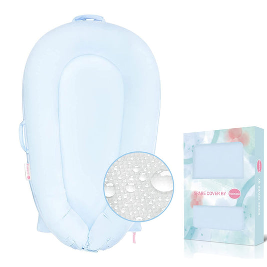 Funda de repuesto orgánica para Dockatot Deluxe+ Docks con almohadilla impermeable