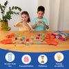 BONNYCO Rompecabezas, cubos, recuerdos de fiesta para niños, paquete de 28