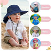 Sombrero para el sol para bebé, verano, UPF 50+, 6-24 meses, azul