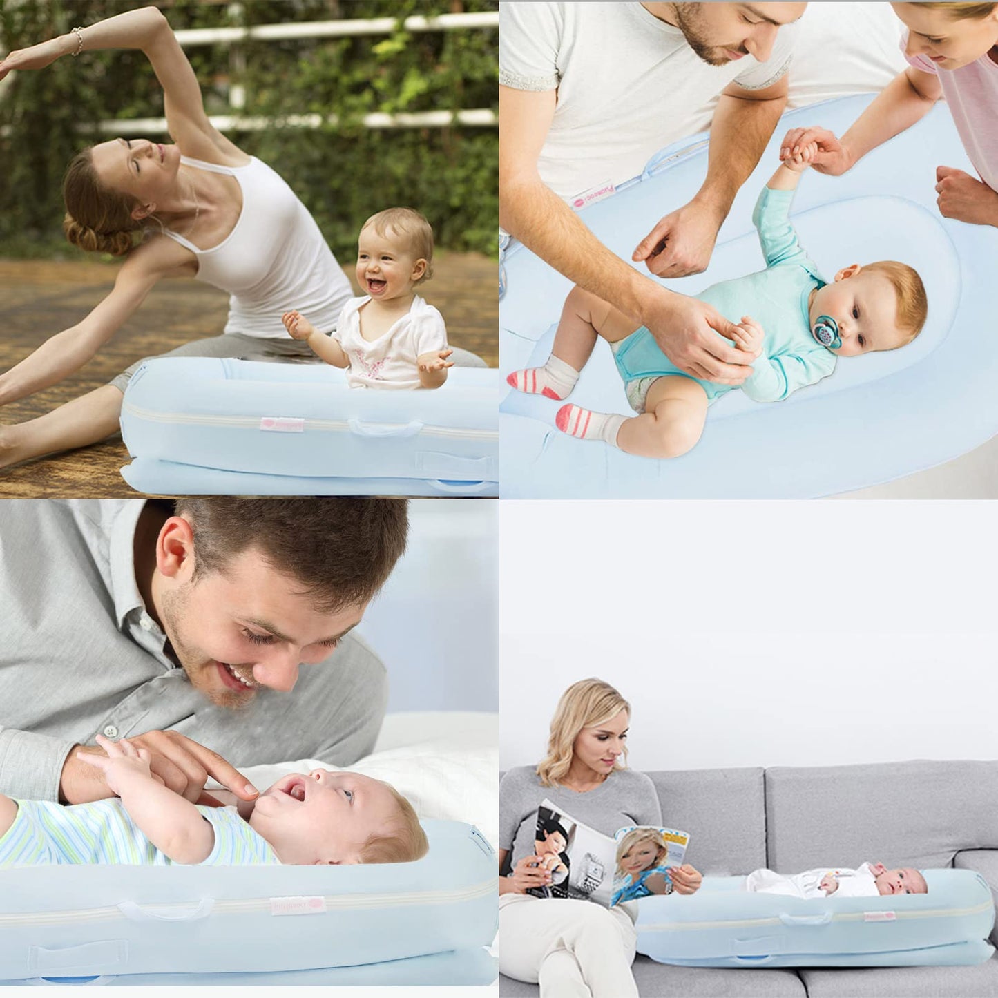 Funda de repuesto orgánica para Dockatot Deluxe+ Docks con almohadilla impermeable