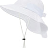 Sombrero para el sol para bebé, verano, UPF 50+, 6-24 meses, blanco