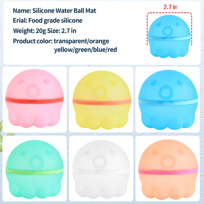 12 globos de agua reutilizables