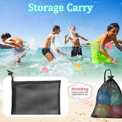 12 globos de agua reutilizables