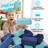 Plush Blocks Juego De 24 Bloques De Construcción Blandos para Bloques De Espuma