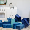 Plush Blocks Juego De 24 Bloques De Construcción Blandos para Bloques De Espuma