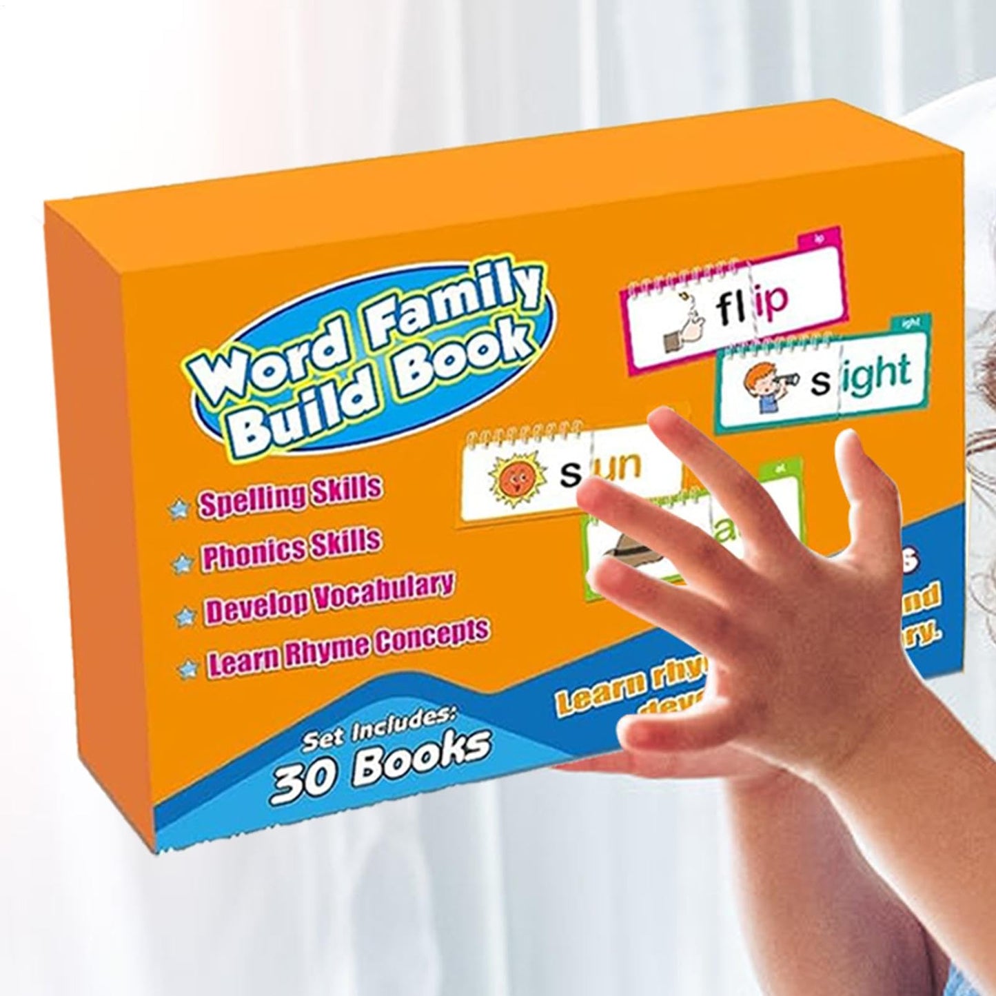 Lectura de Tarjetas Flash, Word Family Flash Tarjetas